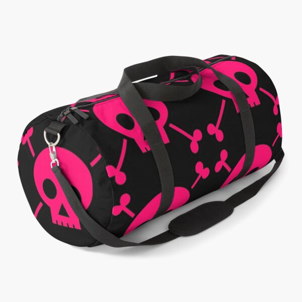 The Pink Punk Theory Poison Pirate Skull Duffle Bag