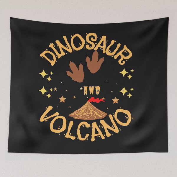 Item preview, Dinosaur And Volcano designed and sold by Eman4design.