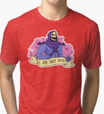 I AM NOT NICE Tri-blend T-Shirt