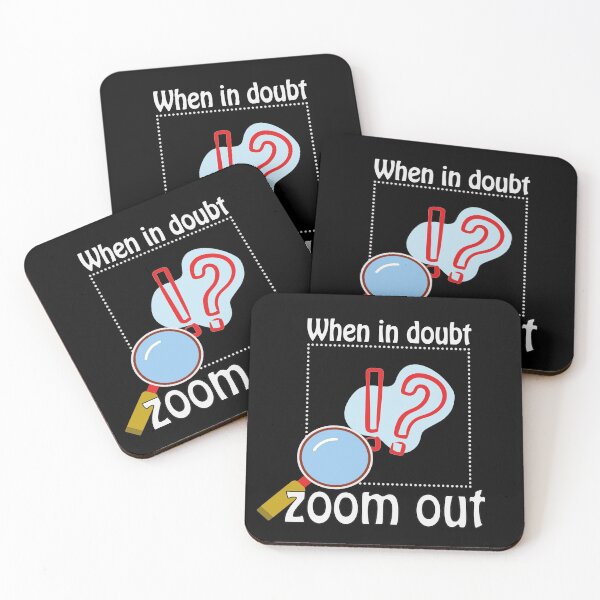 Item preview, when in doubt zoom out designed and sold by Docartdesign.