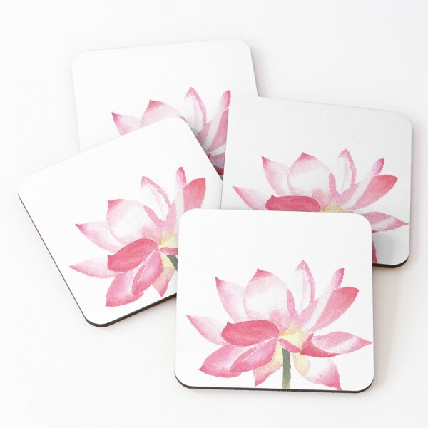 Item preview, Lotus flower in watercolor designed and sold by yianling.