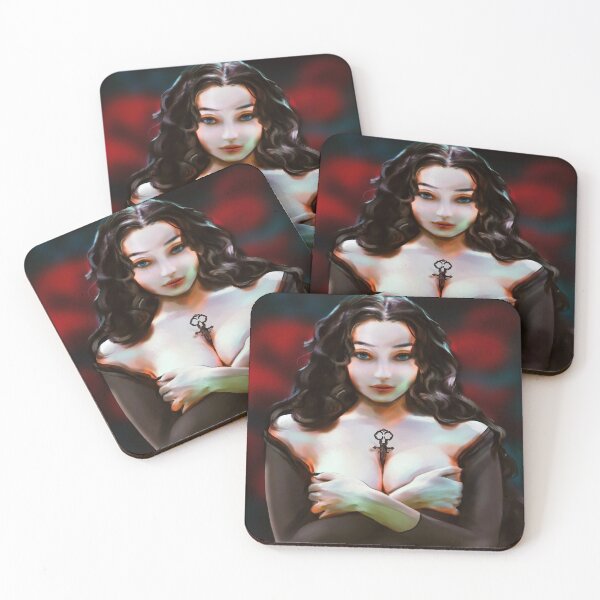 Artikelvorschau, beautifule painting morticia addam entworfen und verkauft von annereichel.