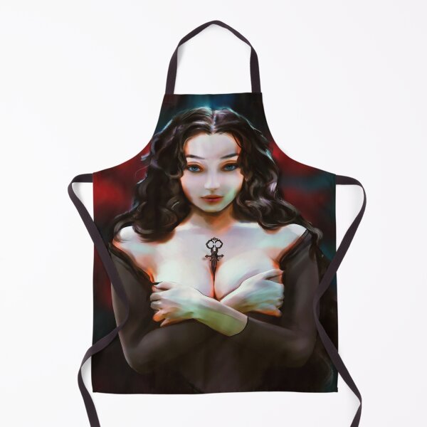 Artikelvorschau, beautifule painting morticia addam entworfen und verkauft von annereichel.
