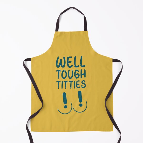 Item preview, Well Tough Titties - Country Dolly Design in dark teal print designed and sold by katiekendall.