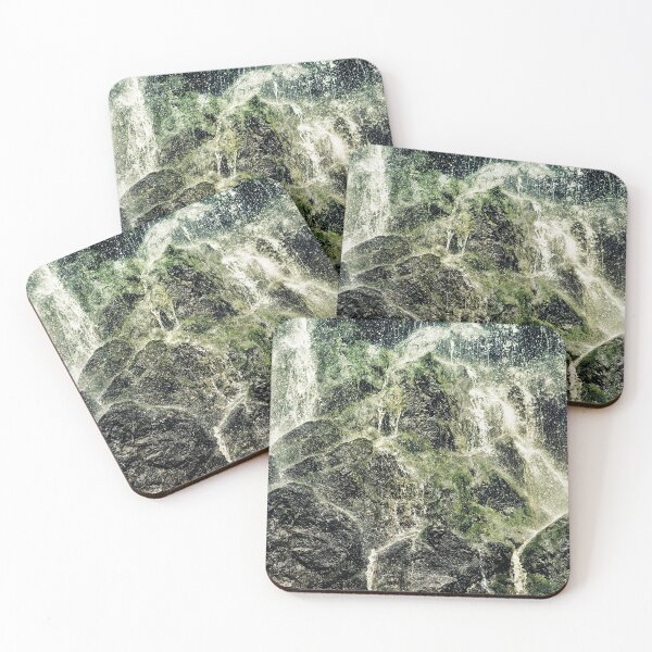 Item preview, Fresh Water // A Calm Place At A Summer Forest Lake Wilderness Waterfall Surrounded By Cascadia Trees designed and sold by Tordis Kayma.
