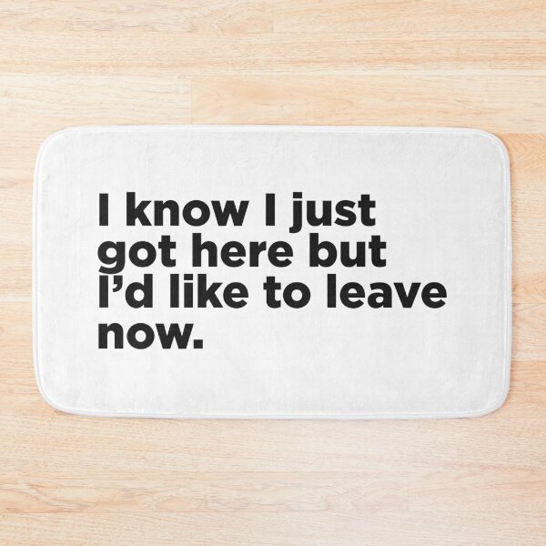 Item preview, I Just Got Here designed and sold by Memefy.