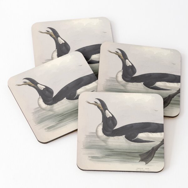 Item preview, John Gould The Birds of Europe 1837 V1 V5 400 Great Auk designed and sold by wetdryvac.