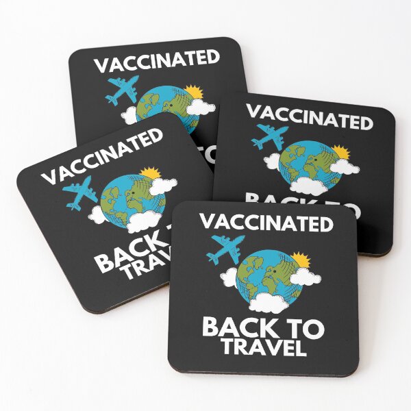 Item preview, vaccinated back to travel designed and sold by ibrastore.