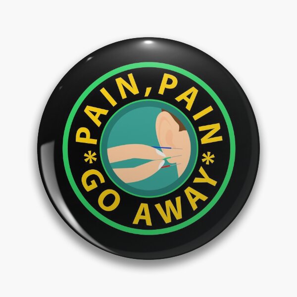 Item preview, acupuncture, pain pain go away designed and sold by doctors-apparel.