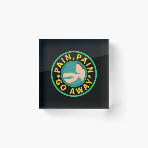 Item preview, acupuncture, pain pain go away designed and sold by doctors-apparel.