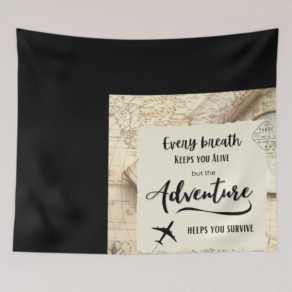 Item preview, Every breath keeps you alive but the adventure helps you survive (adventure time distant lands) [RV-EBK-2][892] designed and sold by HIPNOTIZAR  CRAFTS.
