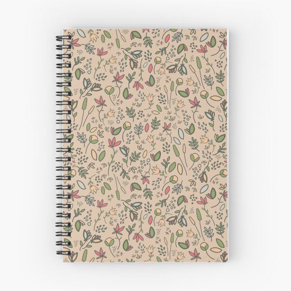 Item preview, Vintage Style Summer Floral Flower Blooms Flowering in Peach designed and sold by paperpark.