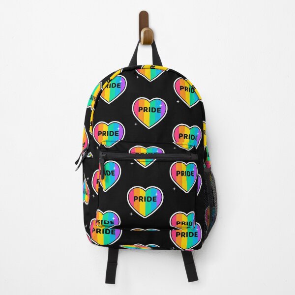 Item preview, LGBTQ+ Pride Rainbow Heart Love Design designed and sold by HolidayTees.
