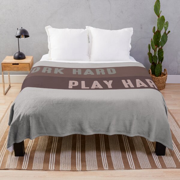 Item preview, Work Hard Play Hard designed and sold by DegenGamers.