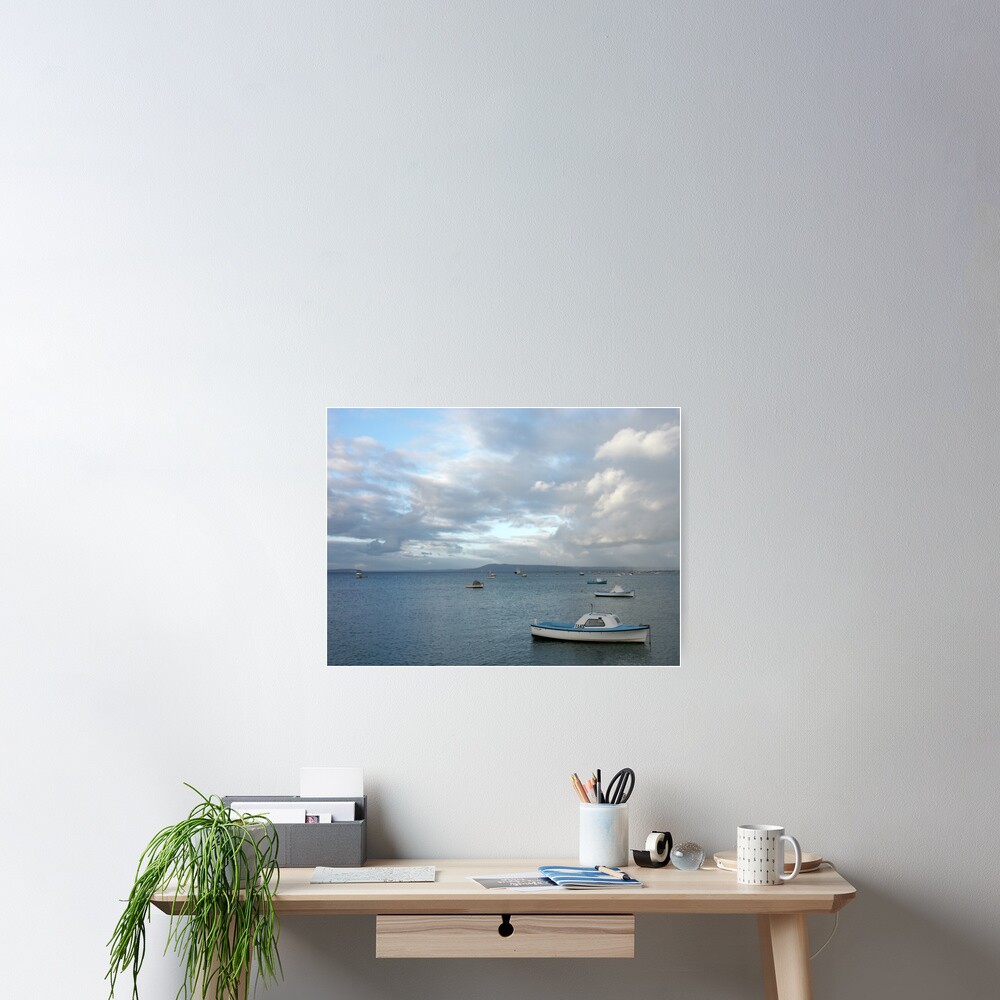 Boats on the Bay, Sorrento Poster