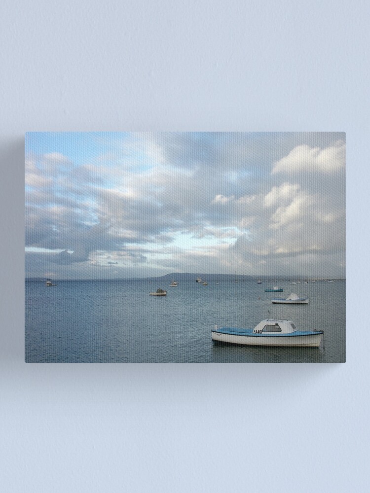 Alternate view of Boats on the Bay, Sorrento Canvas Print