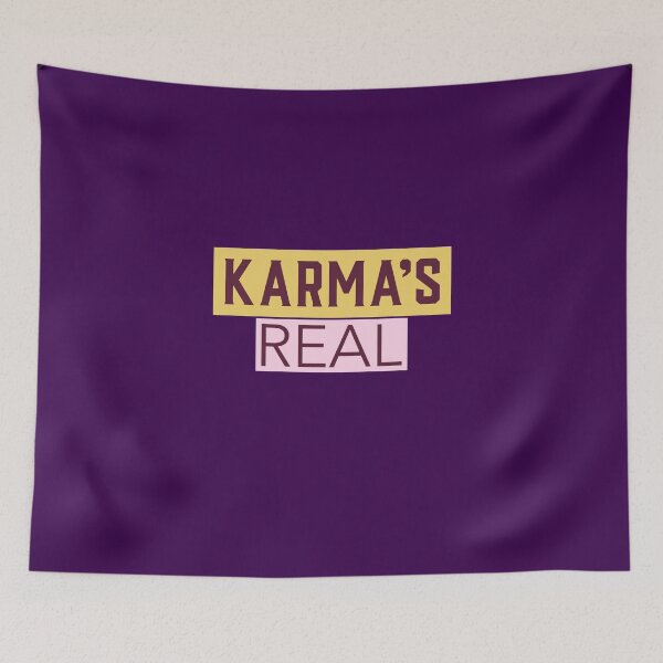 Item preview, Yes, Karma Is Real designed and sold by TeesbyGinyard.