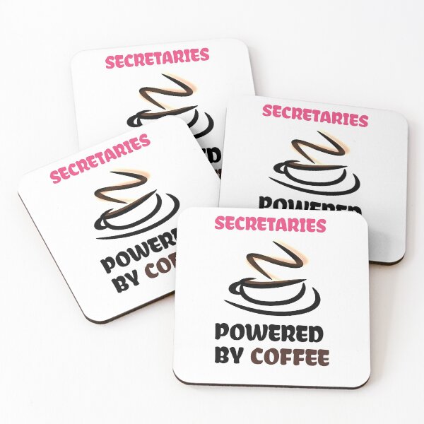 Item preview, Secretaries Powered By Coffee designed and sold by medbdj.