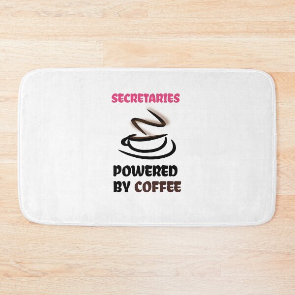 Item preview, Secretaries Powered By Coffee designed and sold by medbdj.