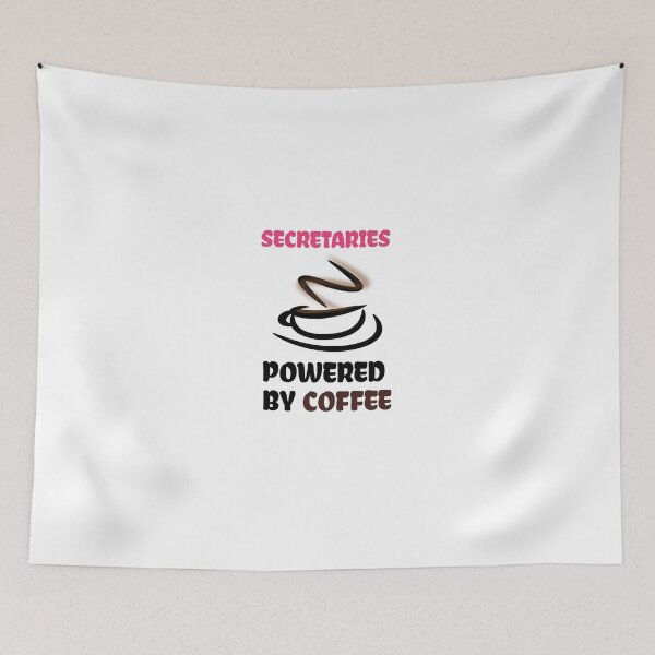 Item preview, Secretaries Powered By Coffee designed and sold by medbdj.