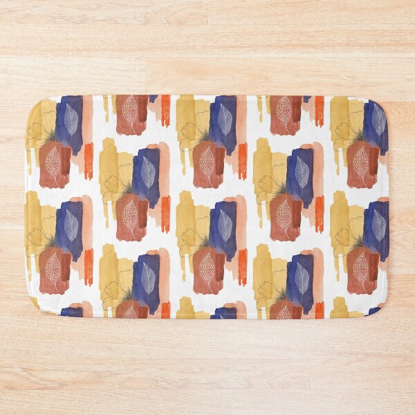 Item preview, Abstract blocks with line drawing designed and sold by JadeWuArt.