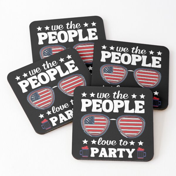 Item preview, We The People Like To Party 4th Of July designed and sold by Mariano Topno.