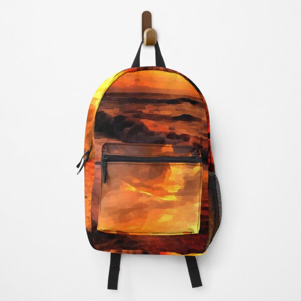 Item preview, Sunset Ocean Orange Horizon designed and sold by LashCreations.