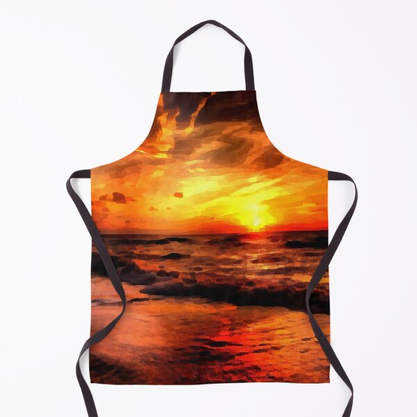 Item preview, Sunset Ocean Orange Horizon designed and sold by LashCreations.