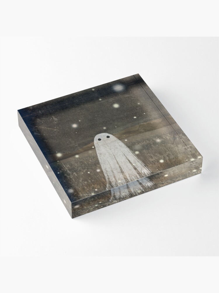 Alternate view of Fireflies Acrylic Block