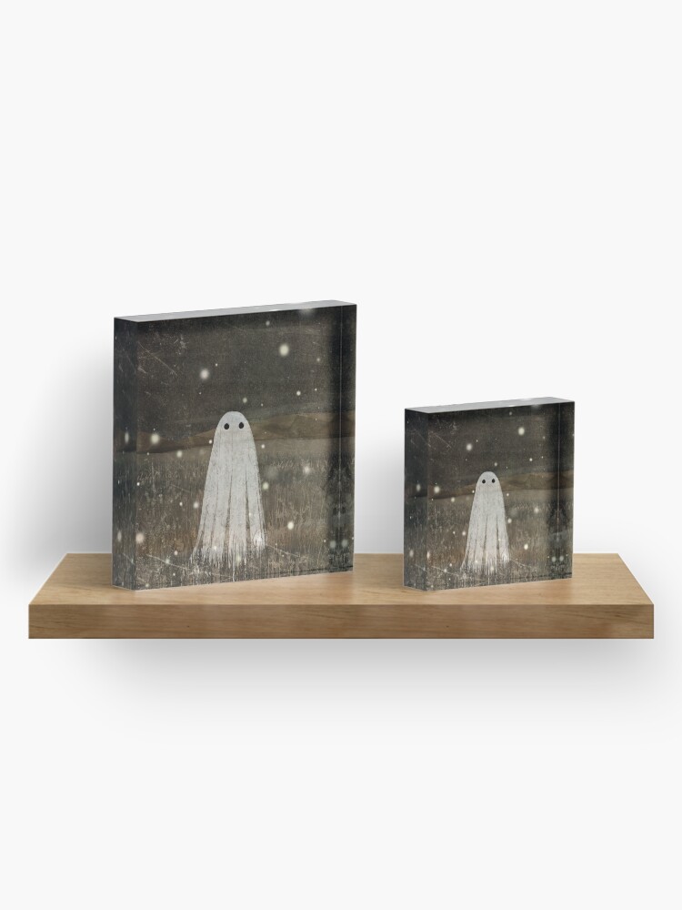Alternate view of Fireflies Acrylic Block