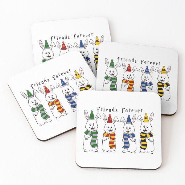 Item preview,  4 Bunny Wizards Friends Forever designed and sold by AlissaJoyLeeArt.