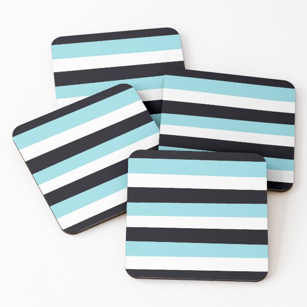 Item preview, Pretty blue French stripes designed and sold by Tanuja  Sharma.