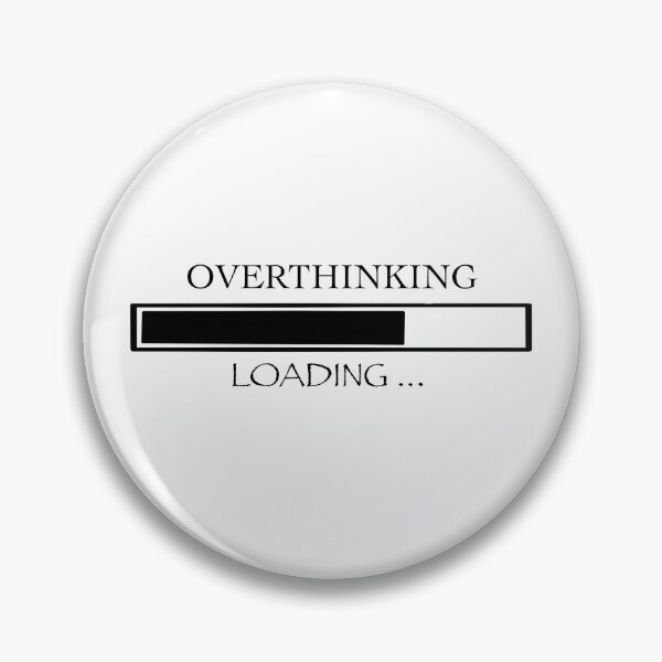 Artikelvorschau, Overthinking loading.... entworfen und verkauft von ViviensWorld.
