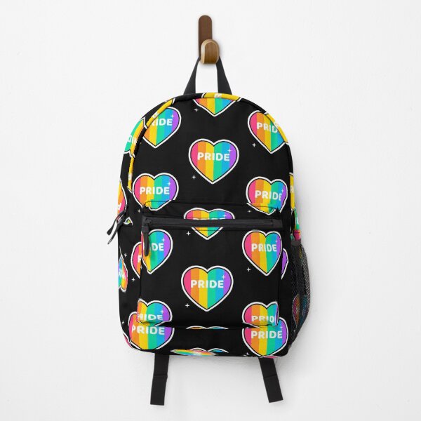 Item preview, LGBTQ+ Pride Rainbow Heart Love Design designed and sold by HolidayTees.