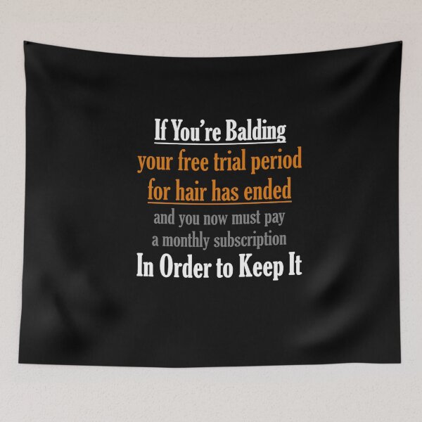Item preview, Balding designed and sold by THE AMERICAN TEEVANGELIST.