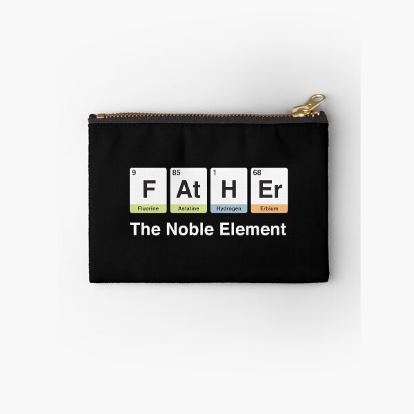Item preview, Father Gift, Chemistry Elements Noble Dad Science Periodic Table designed and sold by w1ckerman.