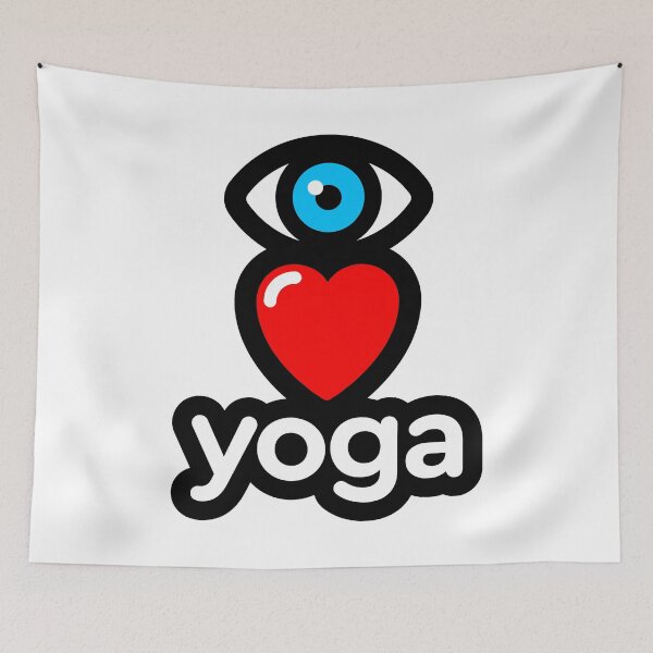 Item preview, i love yoga designed and sold by MisterSquid.