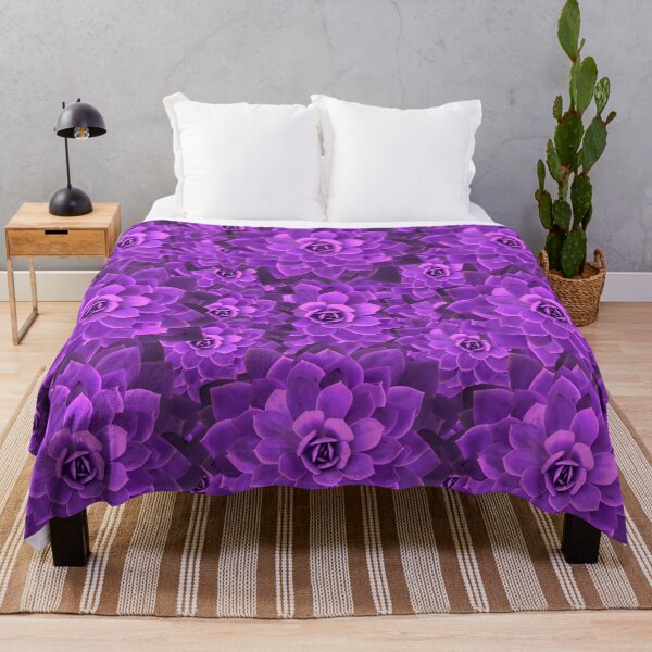 Item preview, Purple Cactus Flower succulent designed and sold by LashCreations.