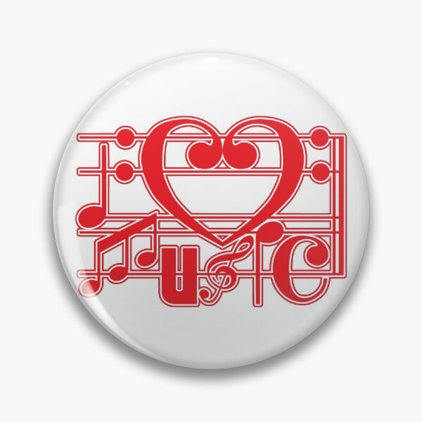 Item preview, I LOVE MUSIC designed and sold by auraclover.
