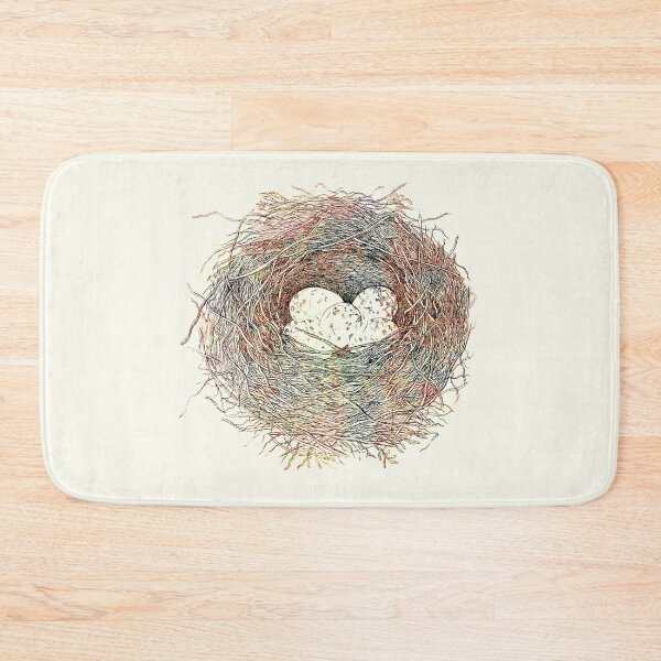 Item preview, Painted Bird Nest Eggs Mottled Watercolor  designed and sold by Anna Lemos.