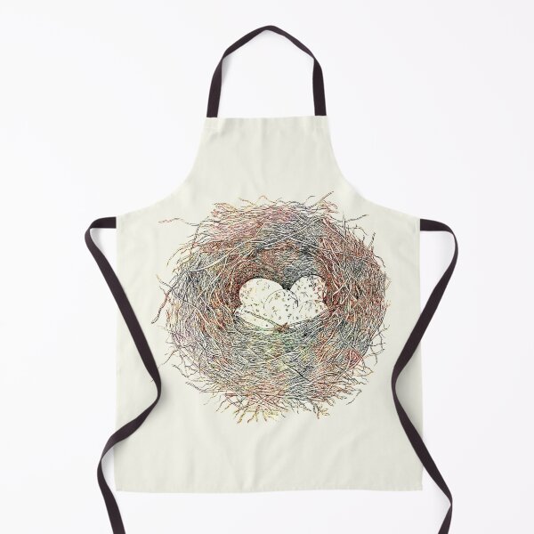 Item preview, Painted Bird Nest Eggs Mottled Watercolor designed and sold by Anna Lemos.
