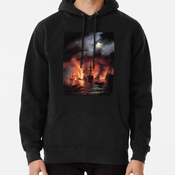 Sea Battle Pullover Hoodie