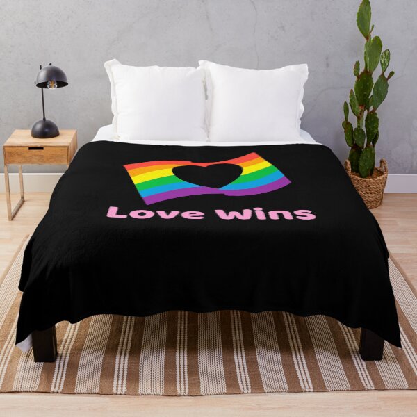 Item preview, LGBTQ+ Pride Rainbow Heart Love Design designed and sold by HolidayTees.