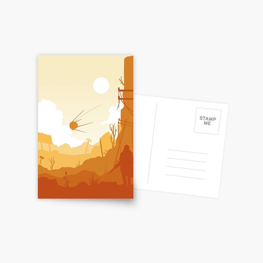 Vista previa del artículo con la obra «Postal», diseñado y vendido por Thomasmoka.
