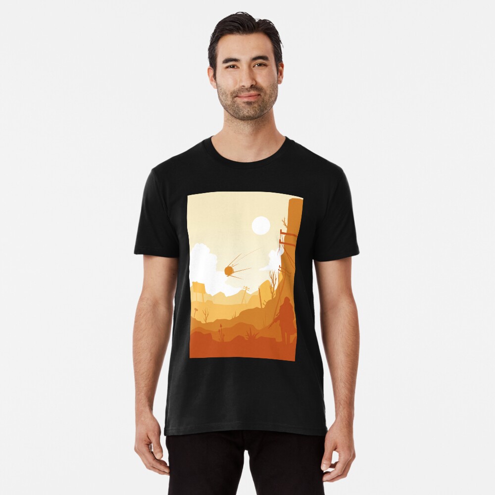 Vista previa del artículo con la obra «Camiseta premium», diseñado y vendido por Thomasmoka.