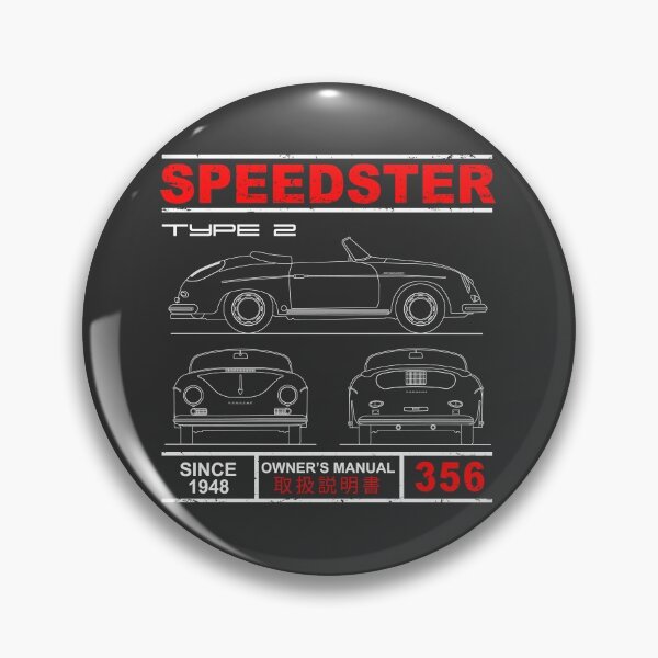 Item preview, Blueprint of the 356 Speedster designed and sold by rogue-design.