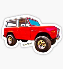 Ford Bronco Classic from VivaChas Hot Rod Art Sticker