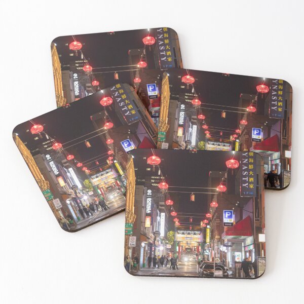 Item preview, Melbourne chinatown at night designed and sold by Martin Berry Photography.