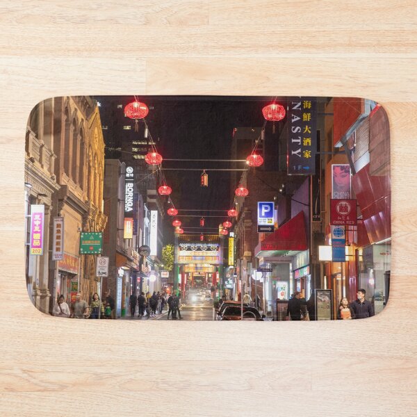 Item preview, Melbourne chinatown at night designed and sold by Martin Berry Photography.