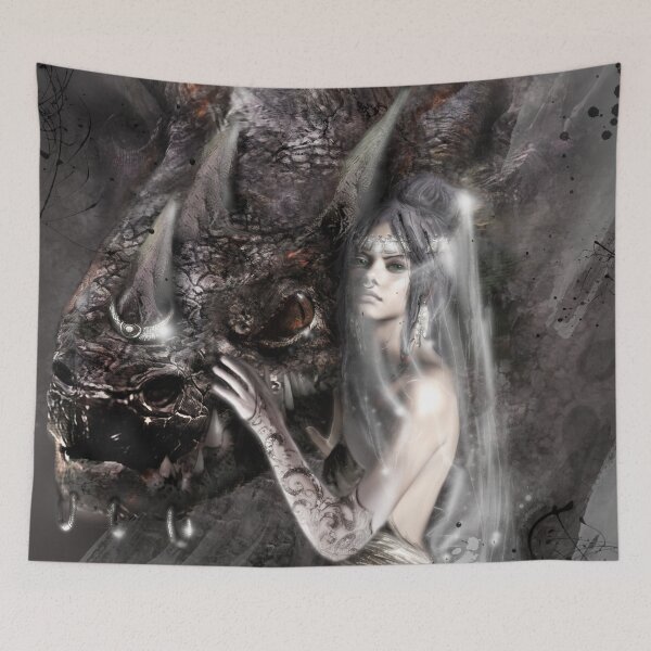 Item preview, Princess and the dragon designed and sold by Fantasy-art-z.